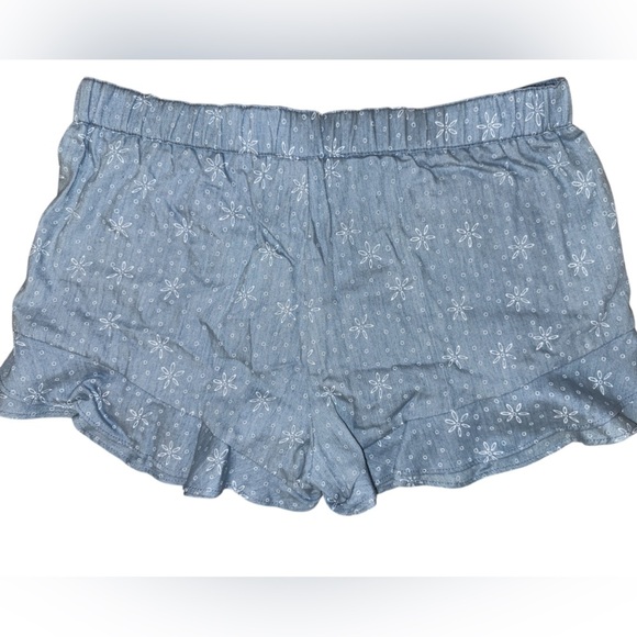 BCBGeneration Crazy Daisy Indigo Shorts - Picture 9 of 9